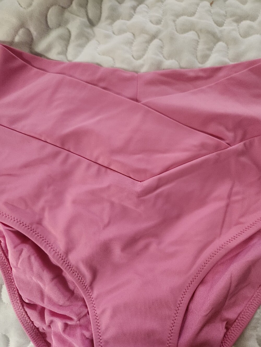 aerie Bright Pink Bikini Bottoms - Picture 4 of 9